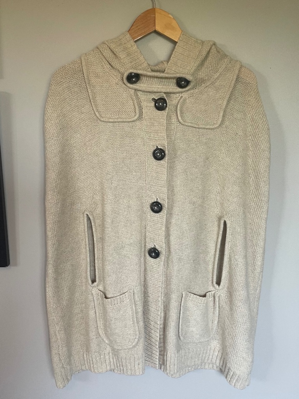 Cremieux Fisherman's Cape Sweater